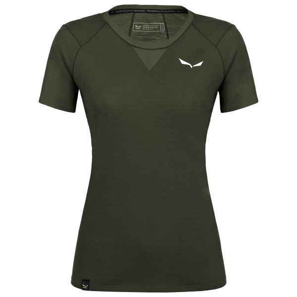 Salewa - Women's Agner AM - Merinoshirt Gr 34 oliv Salewa - Women's Agner AM - Merinoshirt Gr 34 oliv von Salewa