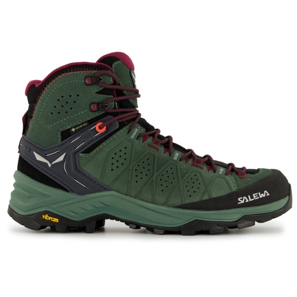 Salewa - Women's Alp Trainer 2 Mid GTX - Wanderschuhe Gr 6 grün von Salewa