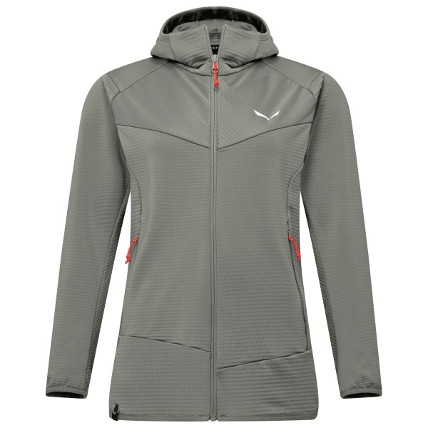 Salewa - Women's Puez Altavia PL HD Jacket - Fleecejacke Gr 42 grau von Salewa
