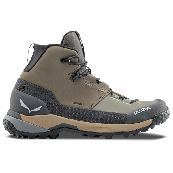 Salewa - Women's Puez Leather Mid PTX - Wanderschuhe Gr 6,5 grau Salewa - Women's Puez Leather Mid PTX - Wanderschuhe Gr 6,5 grau von Salewa