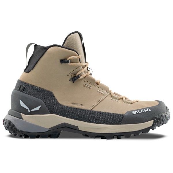 Salewa - Women's Puez Leather Mid PTX - Wanderschuhe Gr 6,5 beige/grau Salewa - Women's Puez Leather Mid PTX - Wanderschuhe Gr 6,5 beige/grau von Salewa