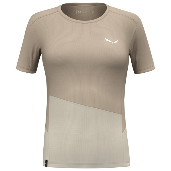 Salewa - Women's Puez Sporty Dry T-Shirt - Funktionsshirt Gr 38 beige von Salewa