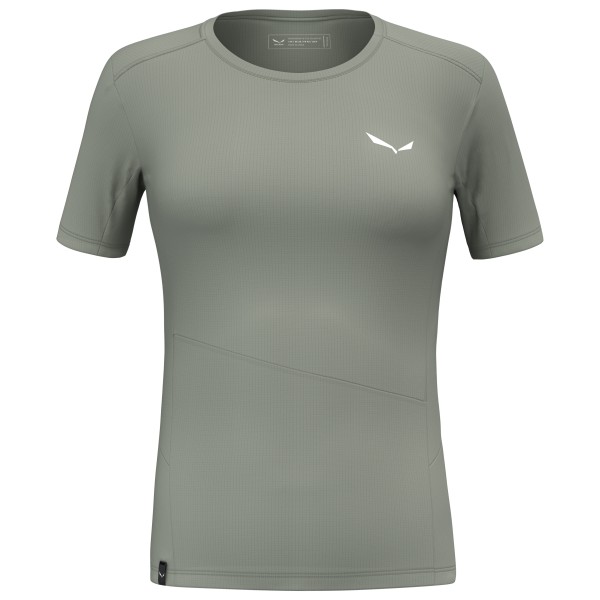 Salewa - Women's Puez Sporty Dry T-Shirt - Funktionsshirt Gr 46 grau von Salewa