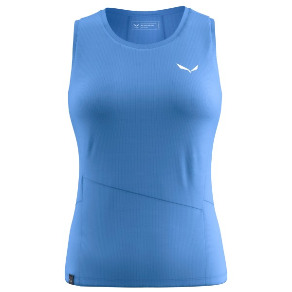 Salewa - Women's Puez Sporty Dry Tank - Tank Top Gr 44 blau von Salewa
