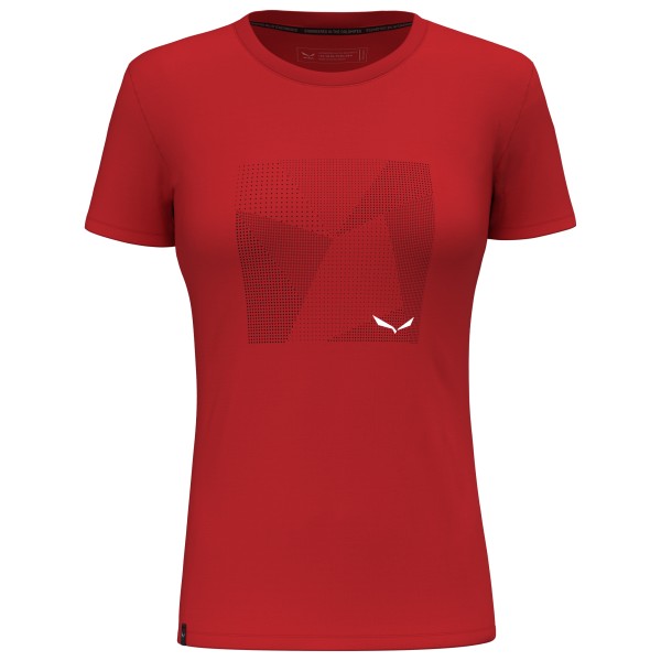 Salewa - Women's Pure Building Dry T-Shirt - T-Shirt Gr 32;34;36;38;40;42;44 braun;rot;weiß von Salewa