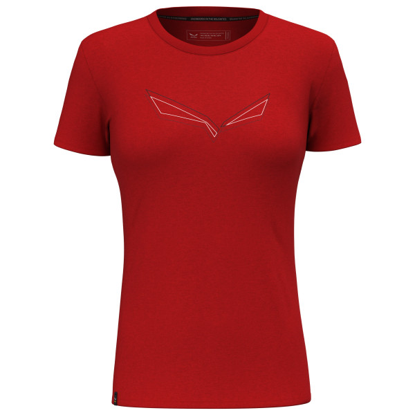 Salewa - Women's Pure Eagle Frame Dry T-shirt - T-Shirt Gr 36 rot Salewa - Women's Pure Eagle Frame Dry T-shirt - T-Shirt Gr 36 rot von Salewa