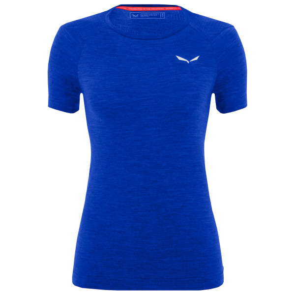 Salewa - Women's Zebru Fresh AMR T-Shirt - Merinounterwäsche Gr 40 blau von Salewa