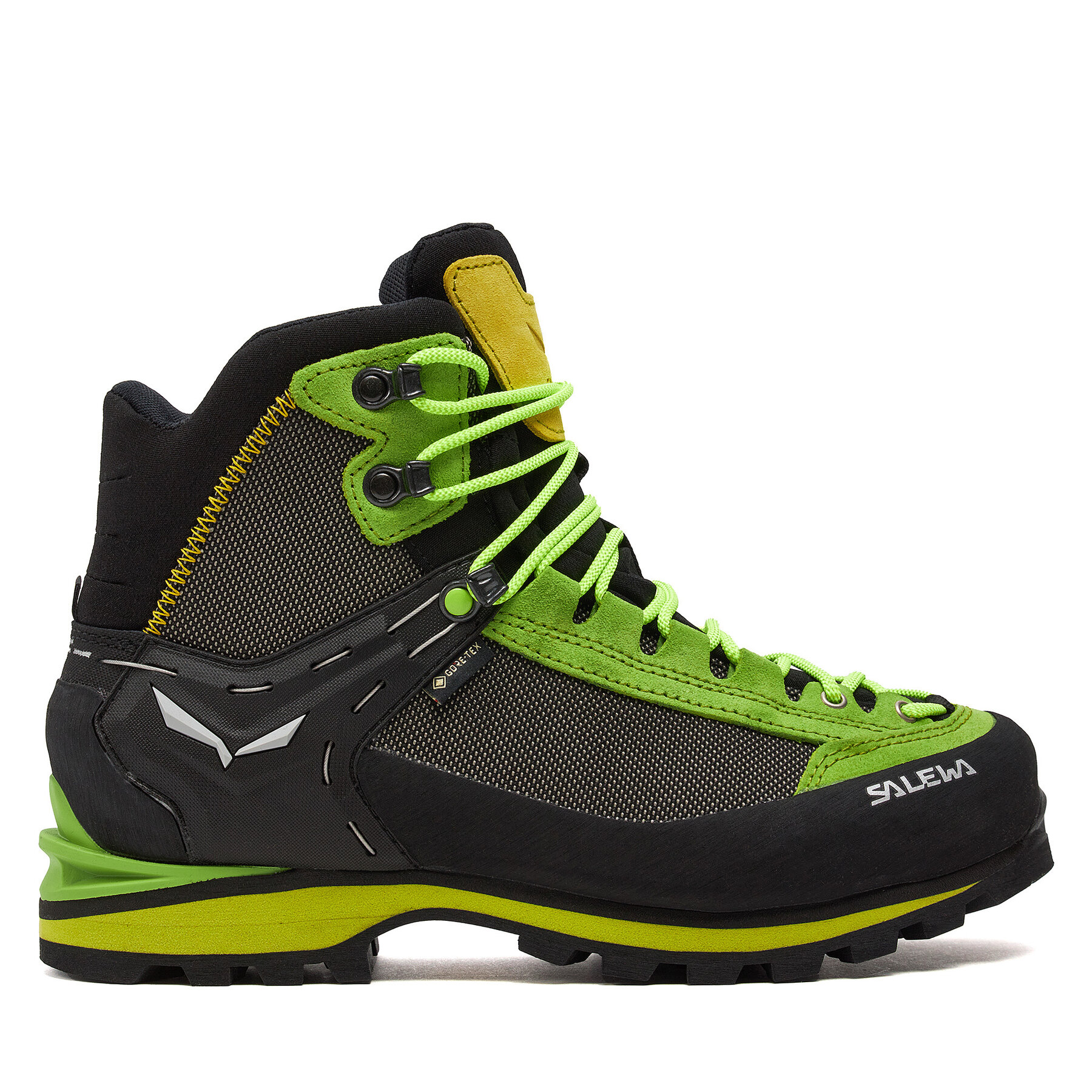 Trekkingschuhe Salewa Crow Gtx GORE-TEX 61328-5320 Cactus/Sulphur Spring von Salewa