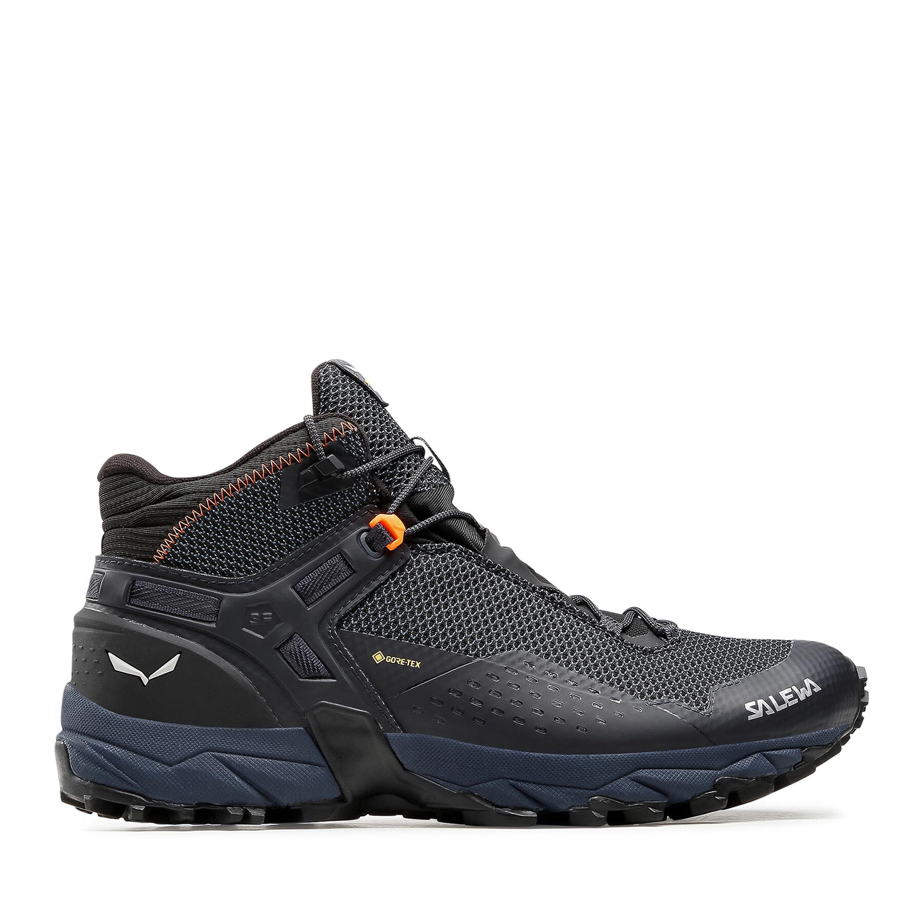 Trekkingschuhe Salewa Ms Ultra Flex 2 Mid Gtx 61387-0984 Black Out/Red Orange 0984 von Salewa