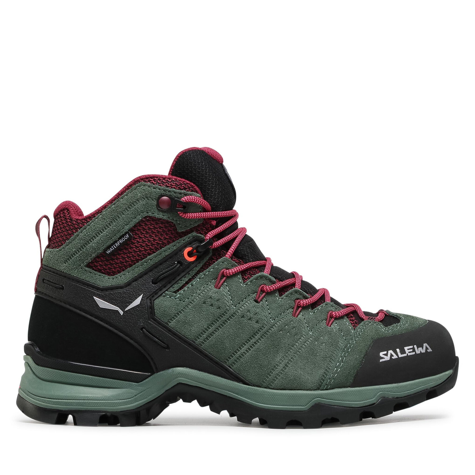 Trekkingschuhe Salewa Ws Alp Mate Mid Wp 61385-5085 Duck Green/Rhododendon 5085 von Salewa