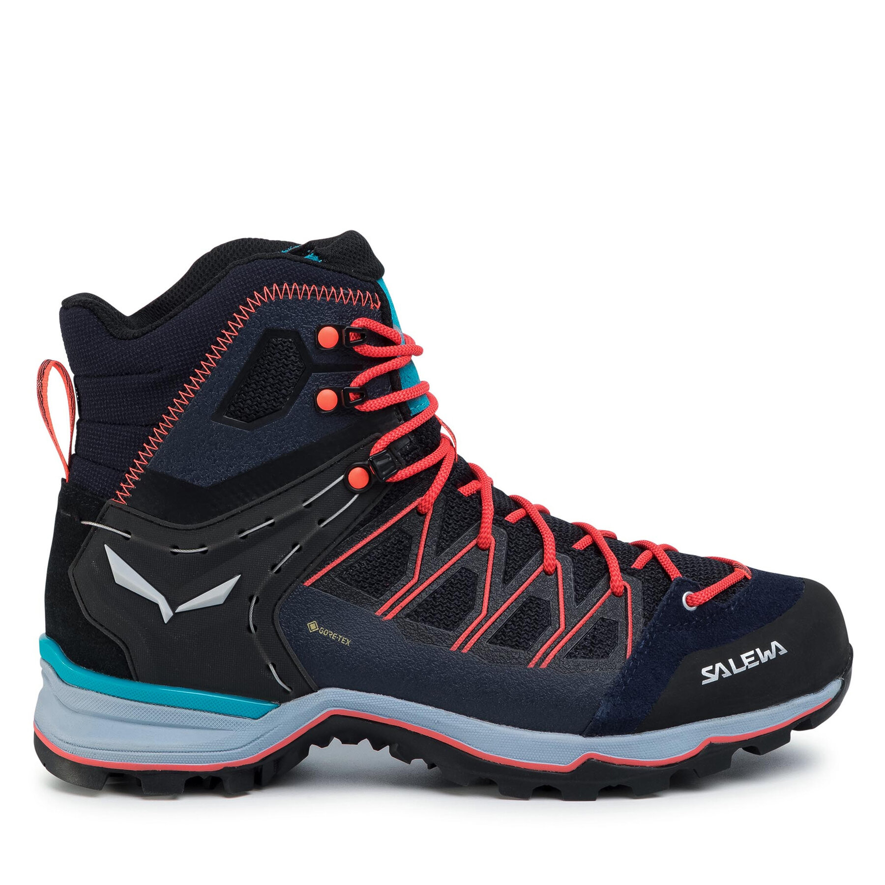 Trekkingschuhe Salewa Ws Mtn Trainer Lite Mid Gtx GORE-TEX 61360-3989 Premium Navy/Blue Fog 3989 von Salewa