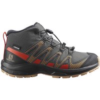 SALOMON Kinder Wanderschuhe XA Pro V8 Mid CSWP grau | 32 von Salomon