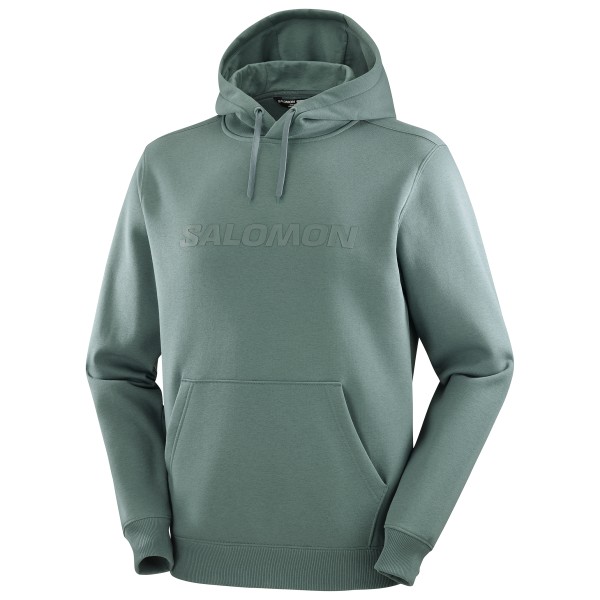 Salomon - Big Logo Hoodie - Hoodie Gr L;M;S;XL;XXL grau;orange;schwarz;türkis Salomon - Big Logo Hoodie - Hoodie Gr L;M;S;XL;XXL grau;orange;schwarz;türkis von Salomon