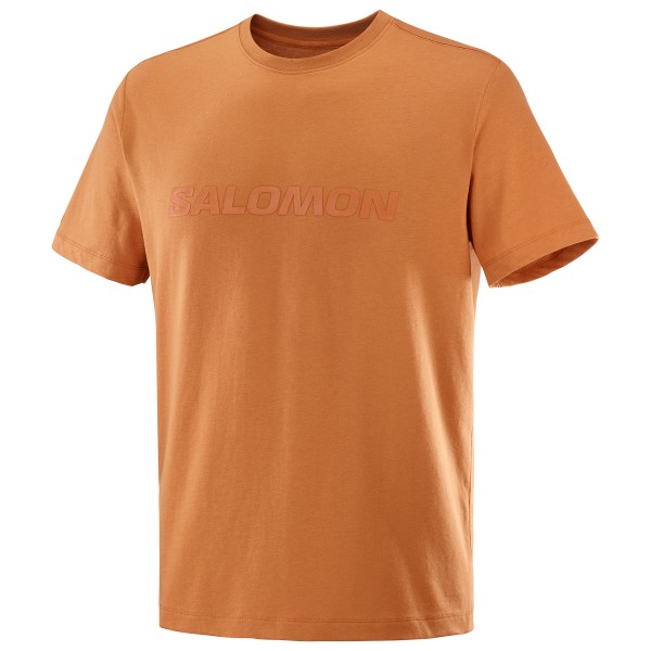 Salomon - Big Logo T-Shirt - T-Shirt Gr XL orange von Salomon
