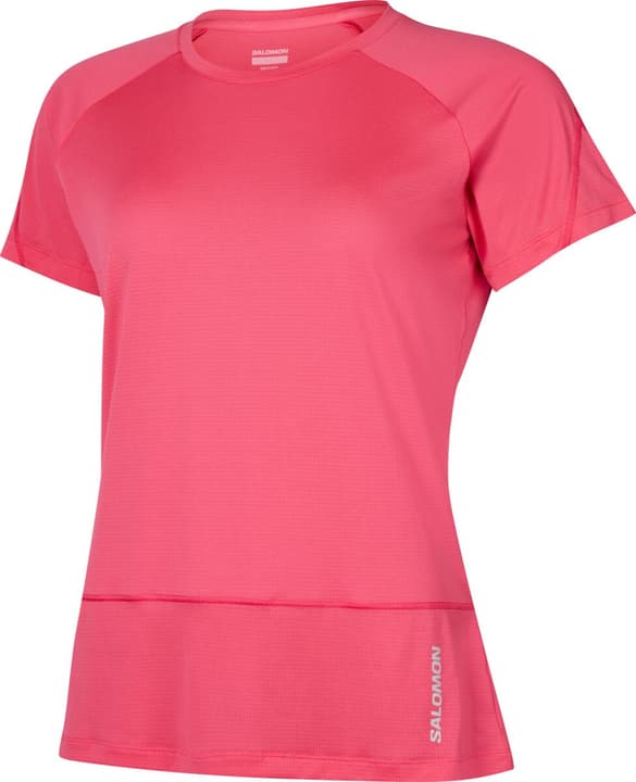 Salomon Cross Run T-Shirt pink von Salomon