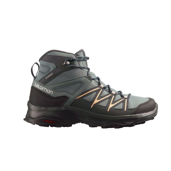 Salomon Daintree Mid GTX Outdoor- und Wanderschuh für Damen, grau, 38 von Salomon