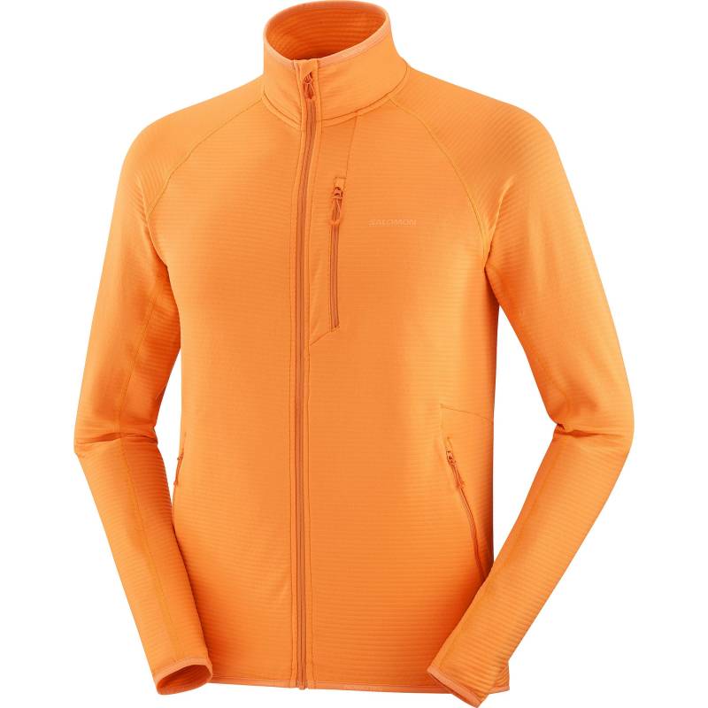 Salomon ESSENTIAL LIGHTWARM Fleecejacke Herren von Salomon