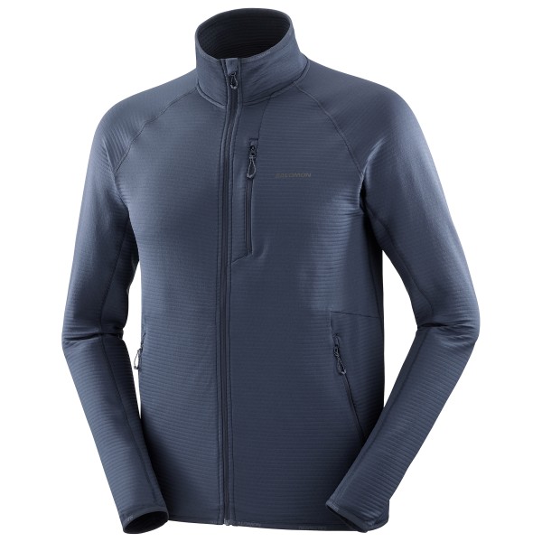 Salomon - Essential Lightwarm - Fleecejacke Gr XXL blau von Salomon