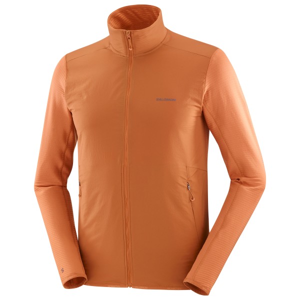 Salomon - Essential Lightwarm Hybrid - Fleecejacke Gr XXL orange von Salomon