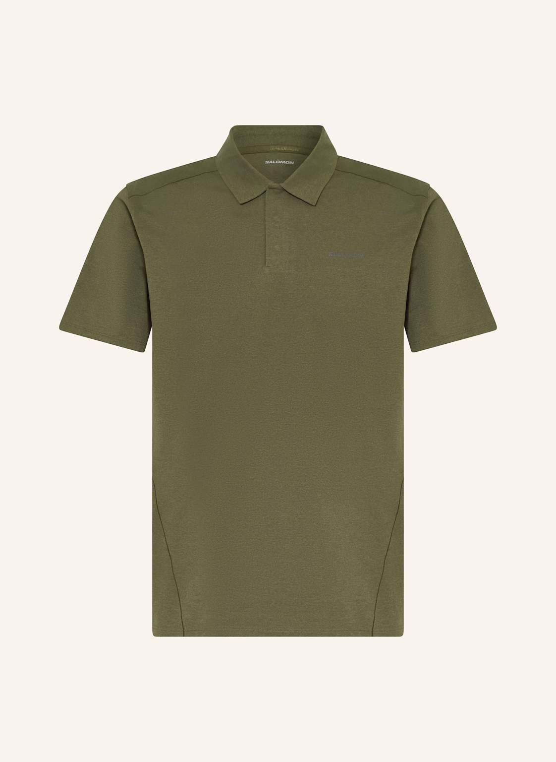 Salomon Funktions-Poloshirt Trackline gruen Salomon Funktions-Poloshirt Trackline gruen von Salomon