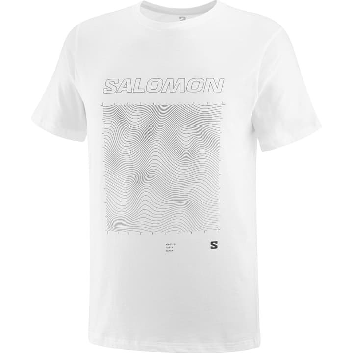 Salomon Graphic T-Shirt weiss von Salomon