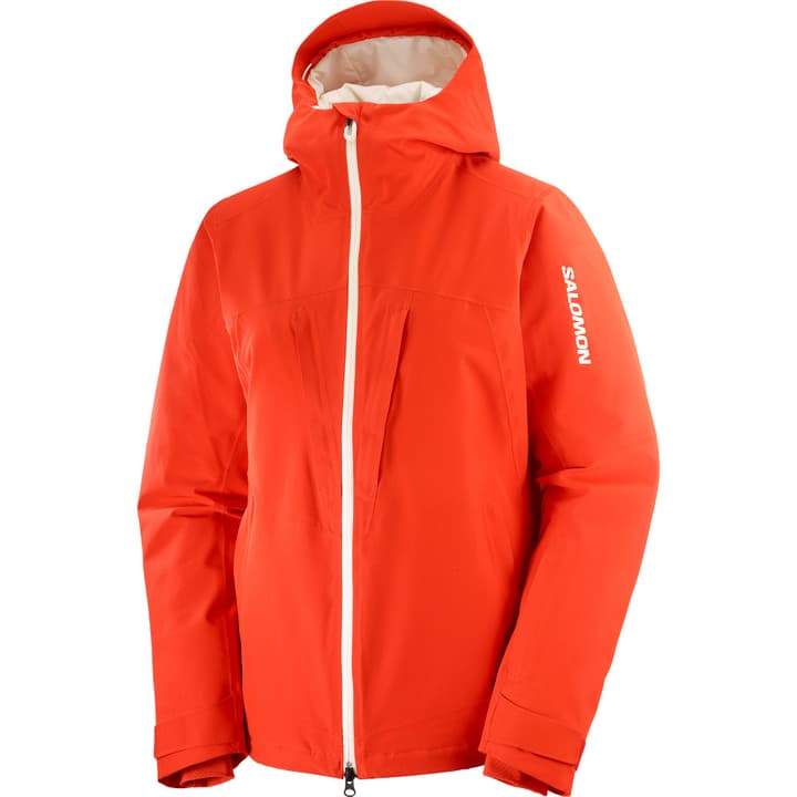 Salomon Highland Jacket W Skijacke rot von Salomon