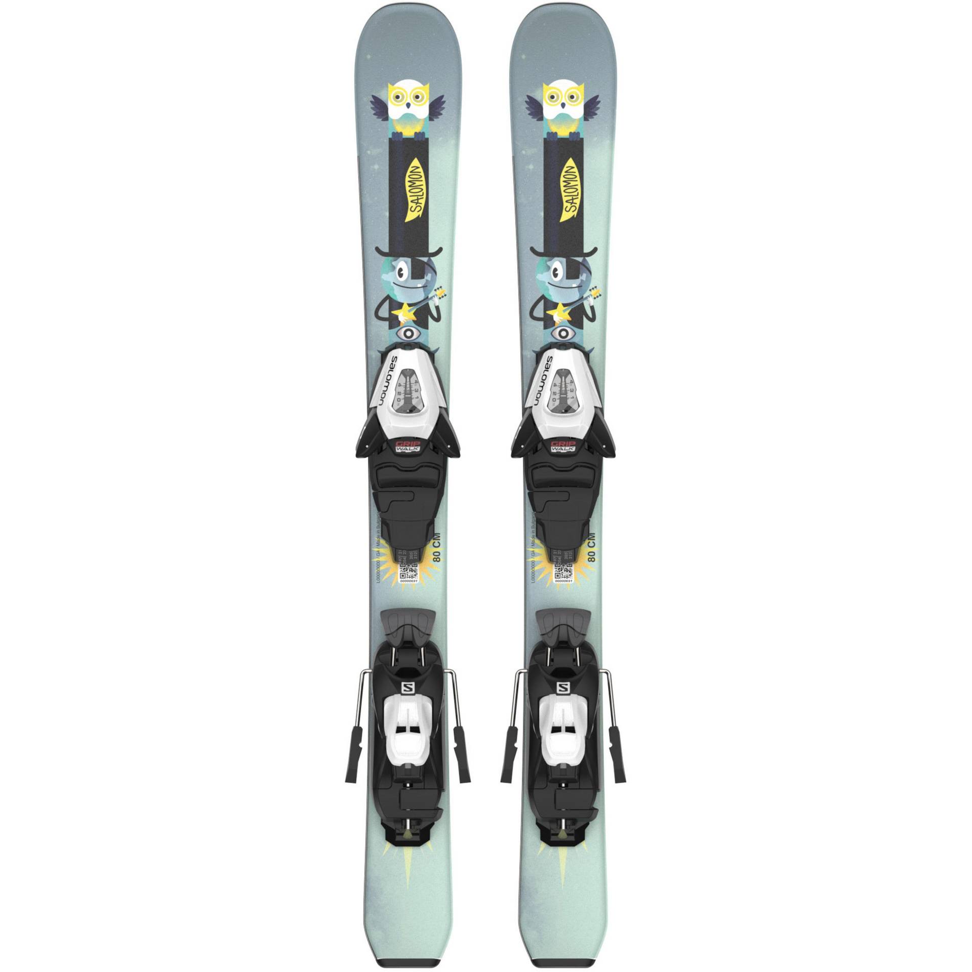 Salomon L T1 Jr XS + C5 GW J75 23/24 All-Mountain Ski Kinder