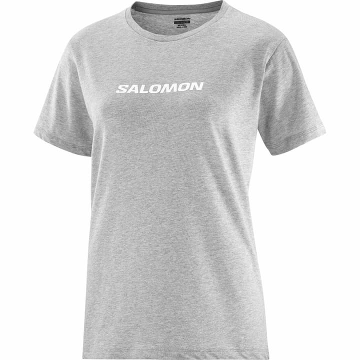 Salomon Logo T-Shirt grau von Salomon
