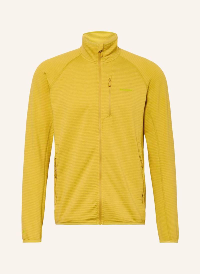 Salomon Midlayer-Jacke Essential Lightwarm gelb von Salomon