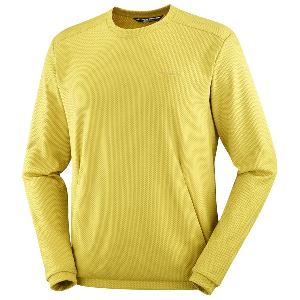 Salomon - Motomesh - Fleecepullover Gr XXL gelb von Salomon