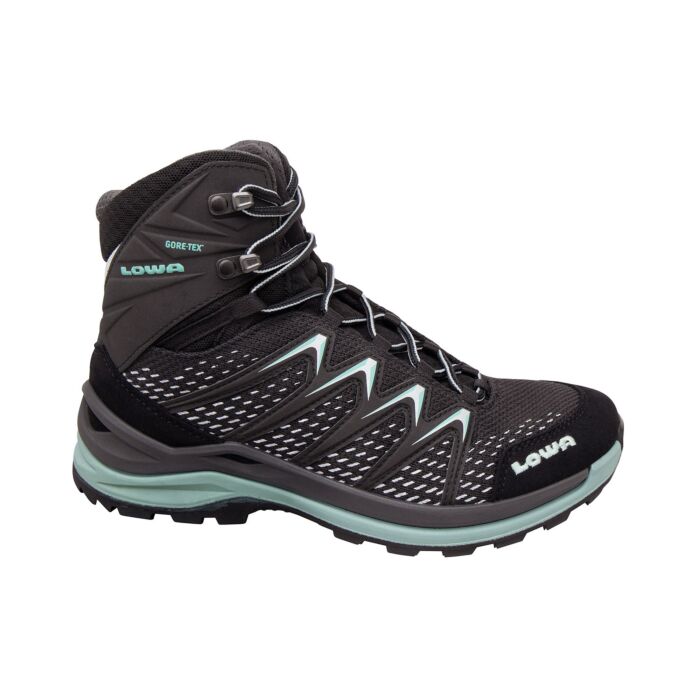 Nordic-Walking- und Wanderschuh Innox Pro Mid Cut GTX für Damen schwarz von Lowa