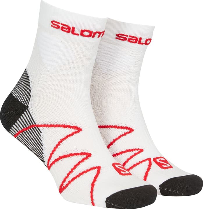 Salomon Running Socken weiss von Salomon