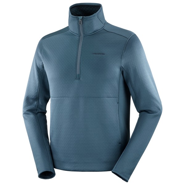 Salomon - Sntial Midfleece Half Zip - Fleecepullover Gr M;S;XXL blau;schwarz Salomon - Sntial Midfleece Half Zip - Fleecepullover Gr M;S;XXL blau;schwarz von Salomon