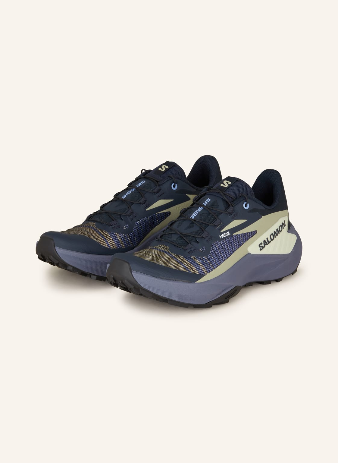 Salomon Trailrunning-Schuhe Genesis grau von Salomon