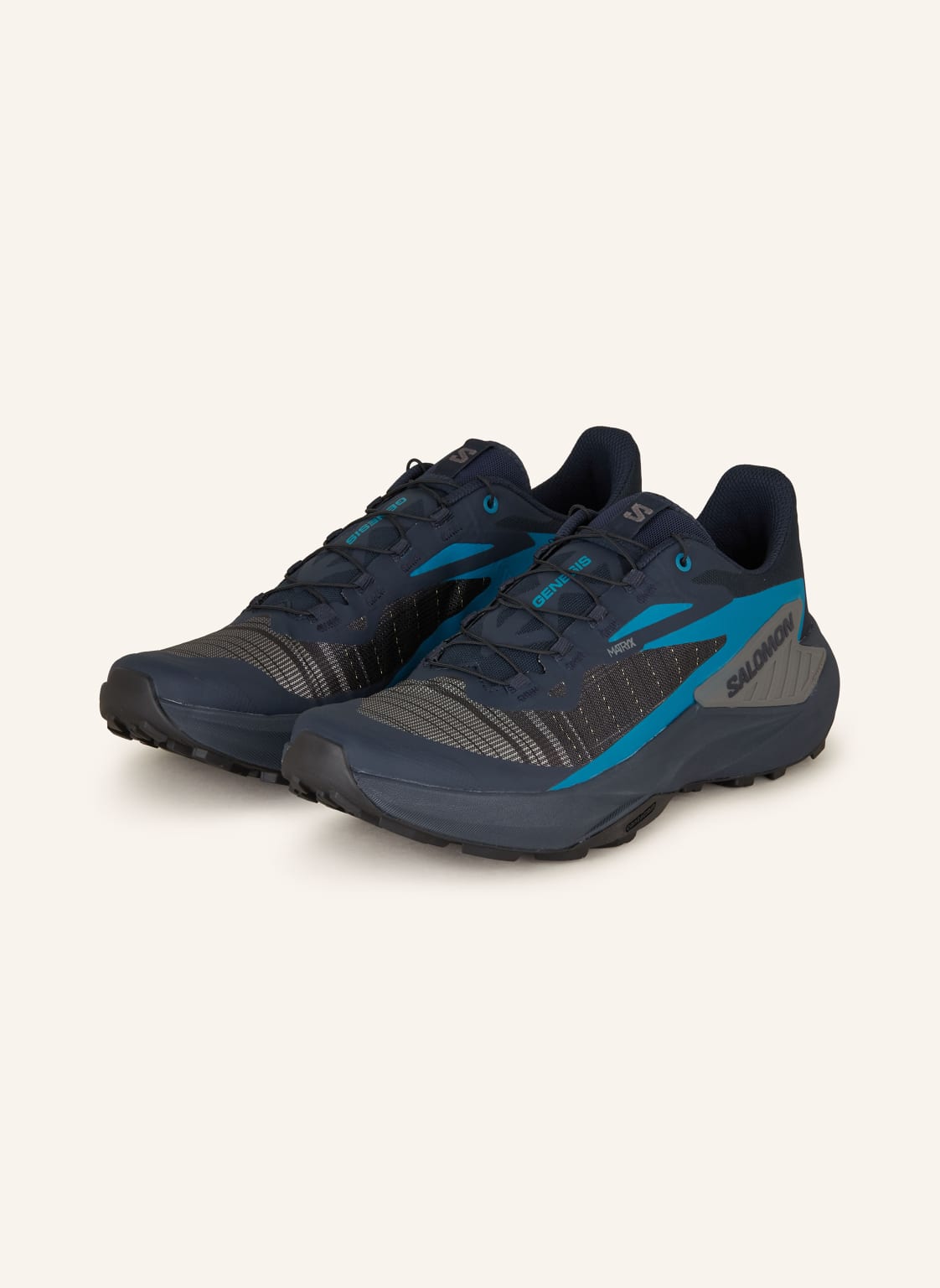 Salomon Trailrunning-Schuhe Genesis grau von Salomon