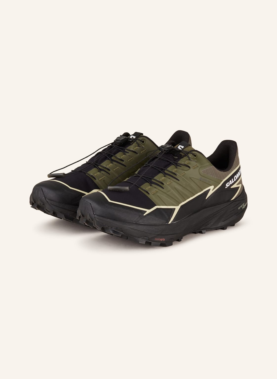 Salomon Trailrunning-Schuhe Thundercross Gtx gruen von Salomon