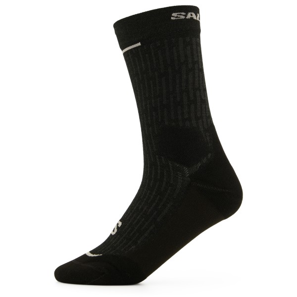 Salomon - Ultra Glide Crew - Laufsocken Gr 45-47 schwarz von Salomon