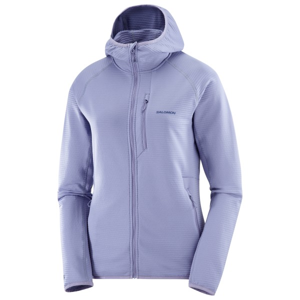 Salomon - Women's Essential Lightwarm - Fleecejacke Gr L;M;S;XL;XXL beige;lila;schwarz Salomon - Women's Essential Lightwarm - Fleecejacke Gr L;M;S;XL;XXL beige;lila;schwarz von Salomon