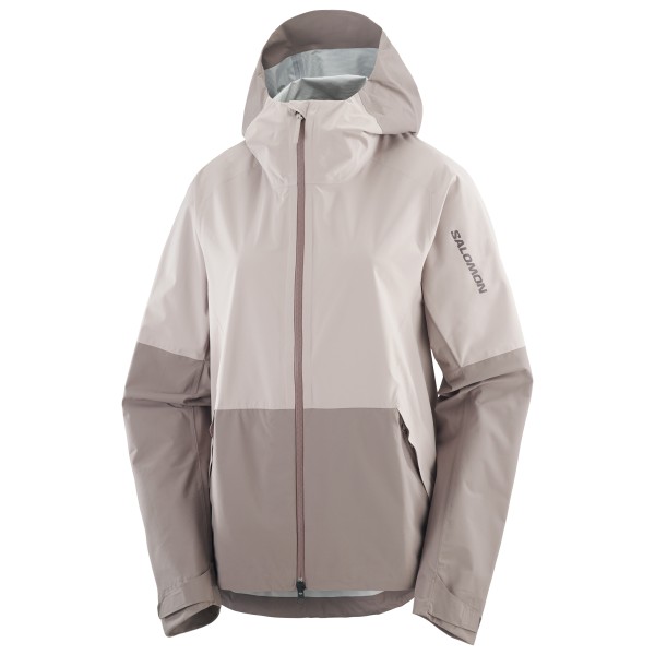Salomon - Women's Outerpath 2.5L - Regenjacke Gr L;M;XL;XS;XXL grau;lila;schwarz Salomon - Women's Outerpath 2.5L - Regenjacke Gr L;M;XL;XS;XXL grau;lila;schwarz von Salomon