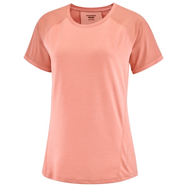 Salomon - Women's Outline - Funktionsshirt Gr L rosa von Salomon