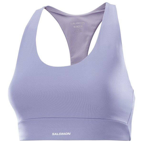 Salomon - Women's SHKout Core Bra - Sport-BH Gr L;M;S;XS lila;orange;schwarz/grau von Salomon