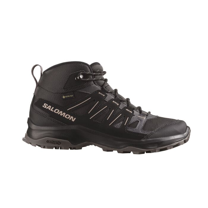 Salomon X Grivola Mid GTX-Multifunktionsschuh für Damen schwarz Salomon X Grivola Mid GTX-Multifunktionsschuh für Damen schwarz von Salomon