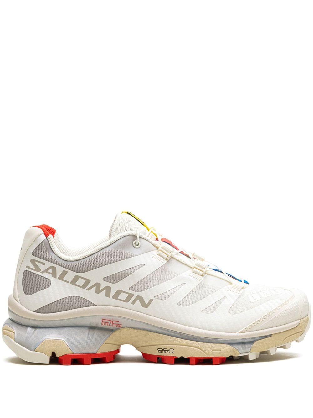 Salomon XT-4 OG "Vanilla Ice/Fiery Red" sneakers - White von Salomon