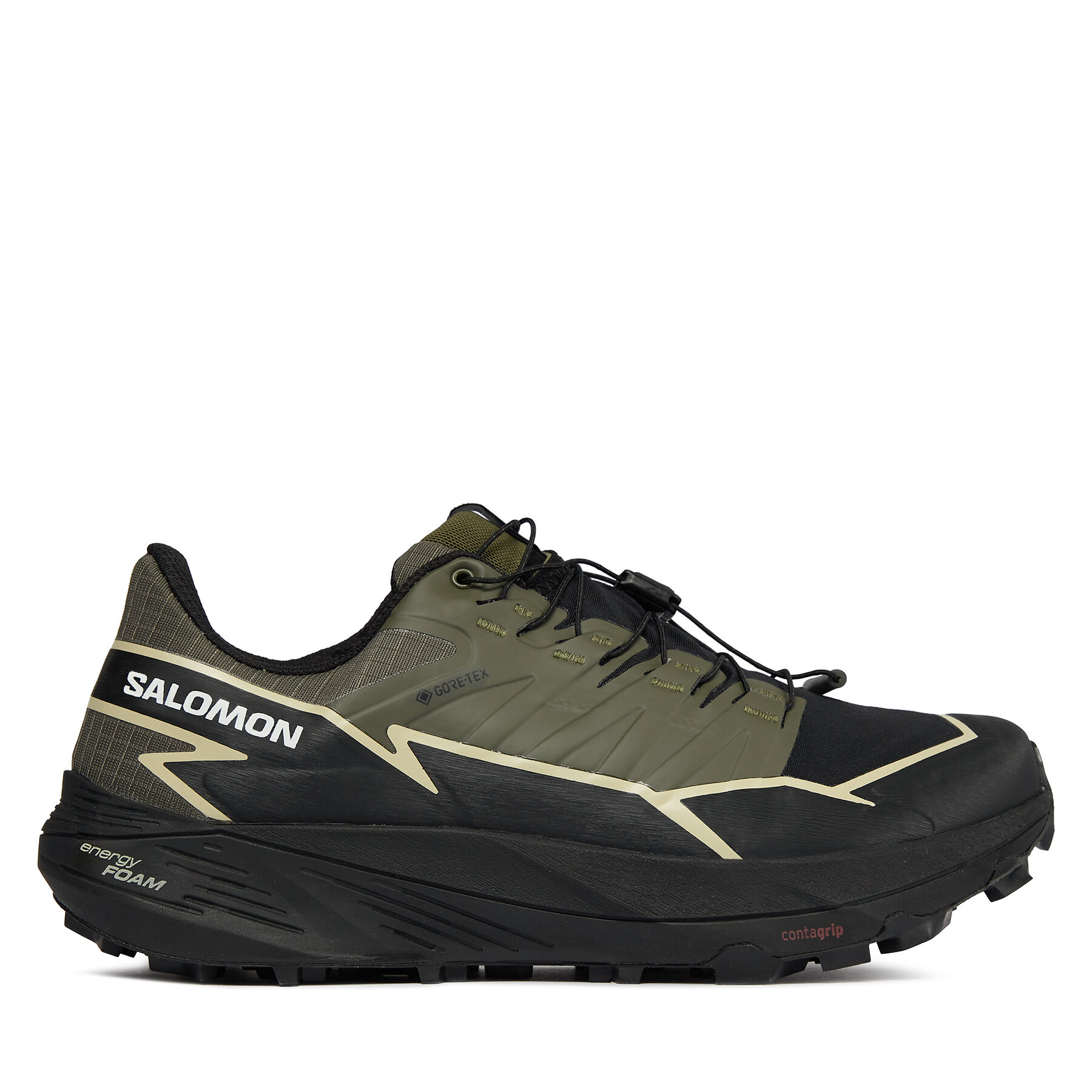 Schuhe Salomon Thundercross GORE-TEX L47383400 Olive Night/Black/Alfalfa von Salomon
