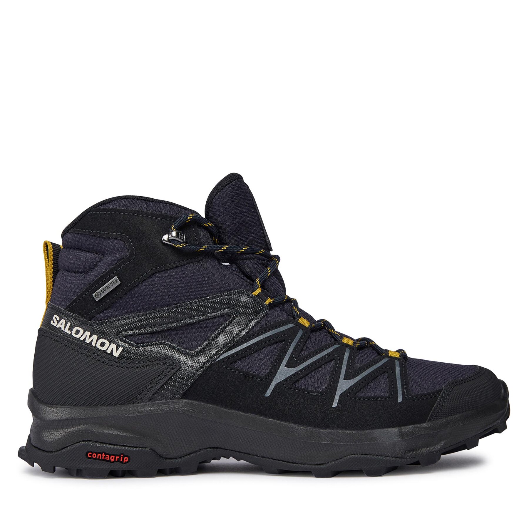 Trekkingschuhe Salomon Daintree Mid Gtx GORE-TEX L41678400 Nisk/Black/Antique von Salomon