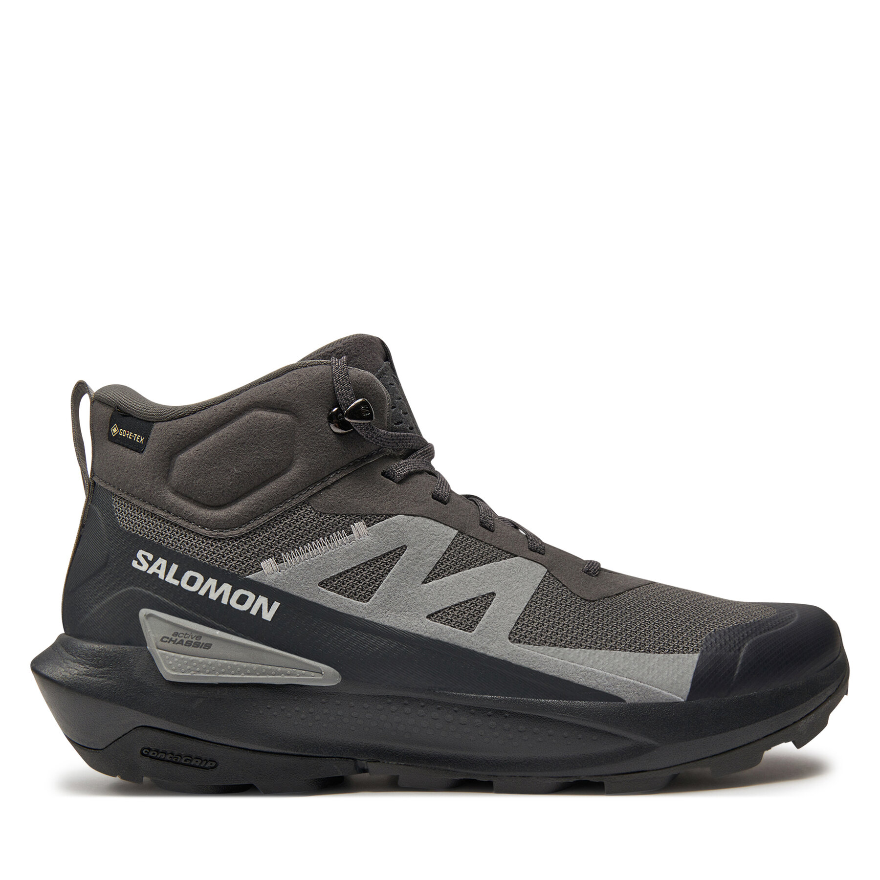 Trekkingschuhe Salomon Elixir Activ Mid Gore-Tex L47456800 Magnet / Phantom / Sharkskin von Salomon