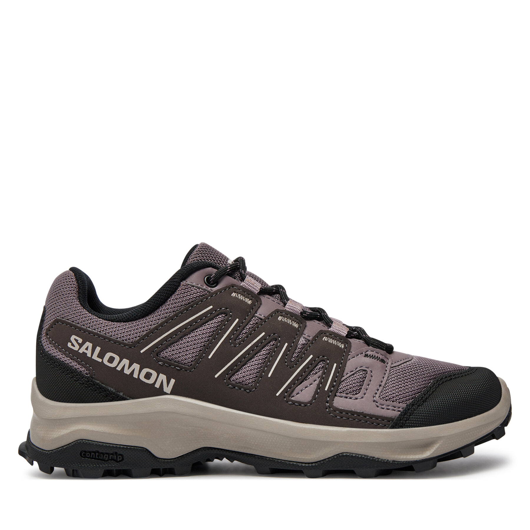 Trekkingschuhe Salomon Grivola L47605700 Moonscape / Shale / Quail von Salomon