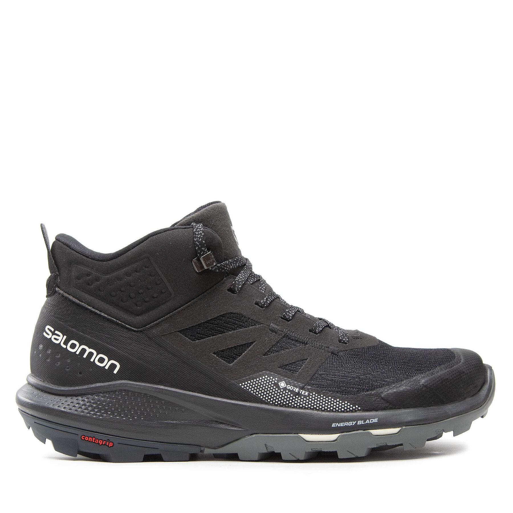 Trekkingschuhe Salomon OUTpulse Mid Gtx GORE-TEX 415888 27 V0 Black/Ebon/Vanilla Ice von Salomon