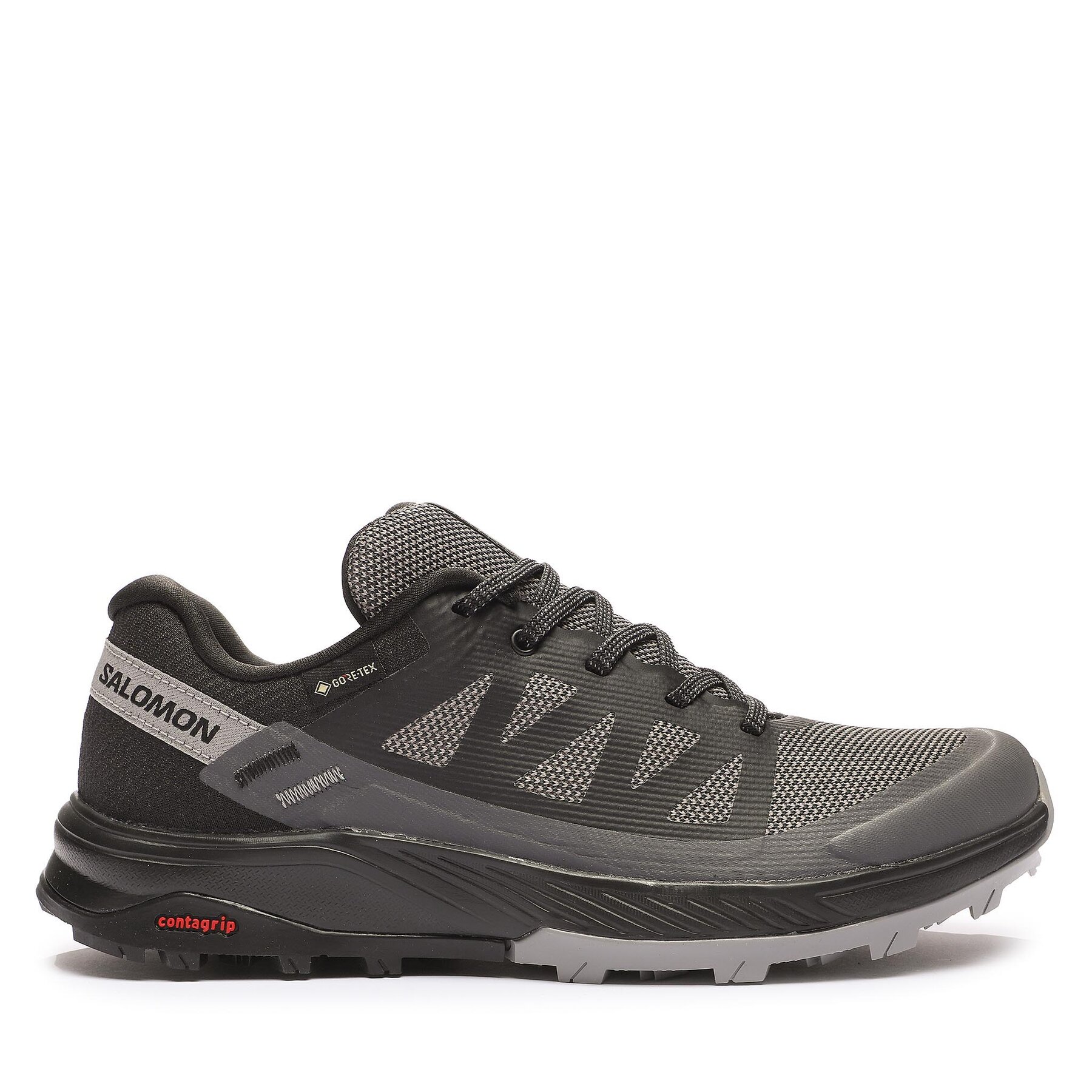 Trekkingschuhe Salomon Outrise Gtx W GORE-TEX L47142600 Black/Magnet/Gull von Salomon