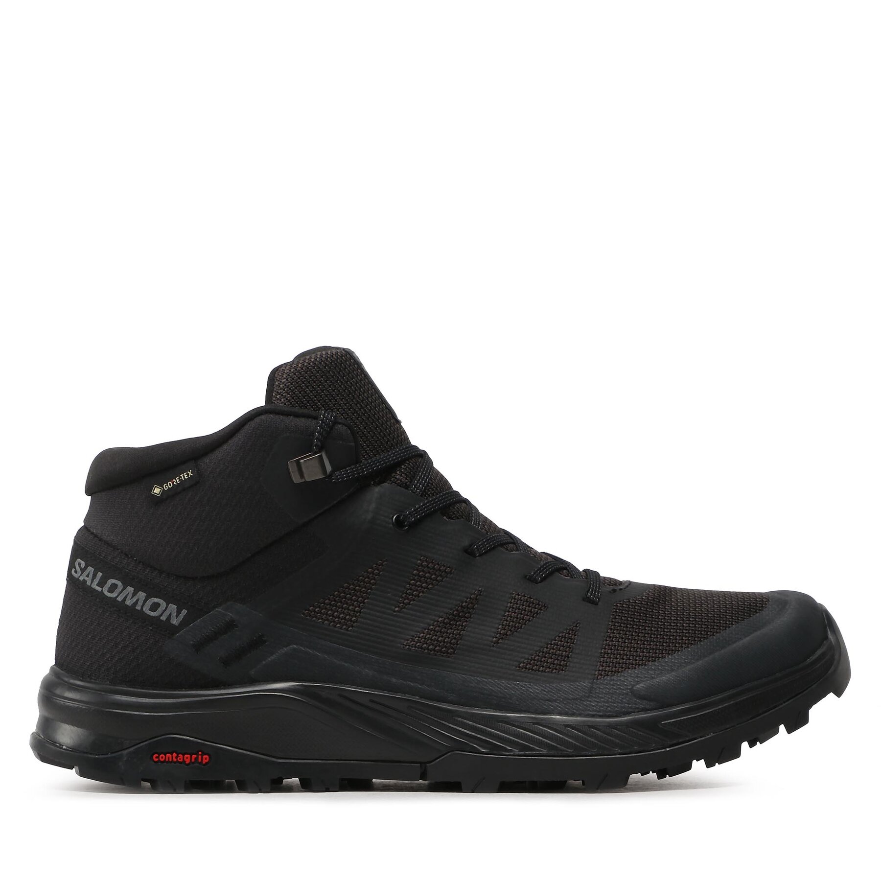 Trekkingschuhe Salomon Outrise Mid Gtx L47143500 Black/Black/Phantom von Salomon